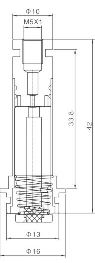 Dimension of BAPC310033814 Armature Assembly: