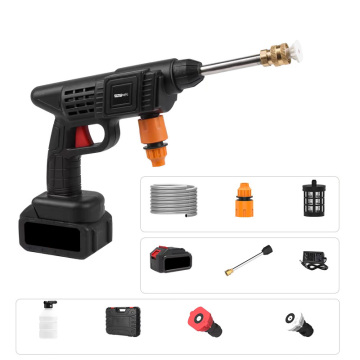 Portable 21V Lithium Battery Cordless High-Pressure Car Washer