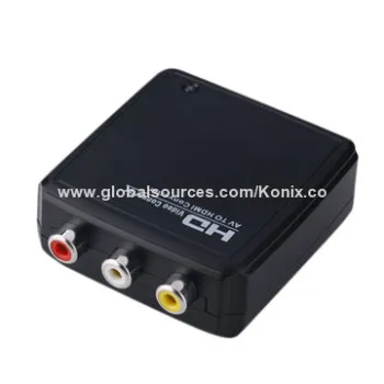 Newest Electronic Products HDMI TO AV Mini Converter Box