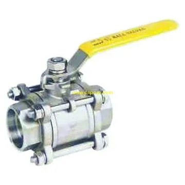 3-PC BW end  Ball Valve