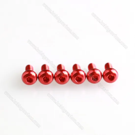 Customized 7075 aluminum socket head screws