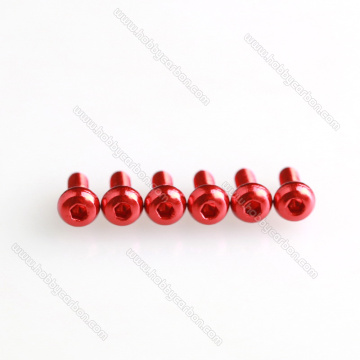 Customized 7075 aluminum socket head screws