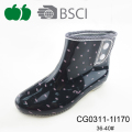 Modo delle signore Fancy personalizzate Boots Logo pioggia