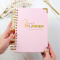 Benutzerdefinierte gedruckte Hardcover A5 Spiral Notebook Agenda