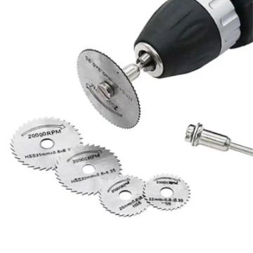 7pcs Mini Circular Saw Blade Set HSS Cutting Discs for Wood and Stone