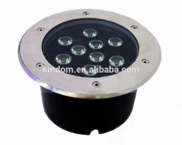 IP65 9W round led underground light / led outdoor lamp AC85-265V