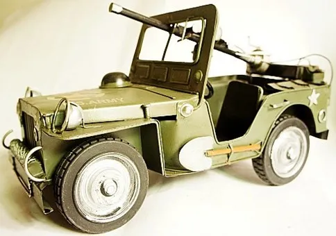 Military jeep car toys