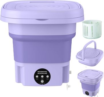 Portable Electric Mini Washing Machine: Perfect for Travel