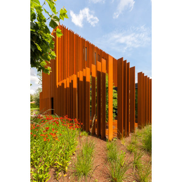 Decoratieve moderne metalen privacyschermen tuinkamer scheiders