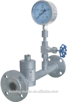 Beixing meter multi-hole orifice low torsion control valve gas flow meter
