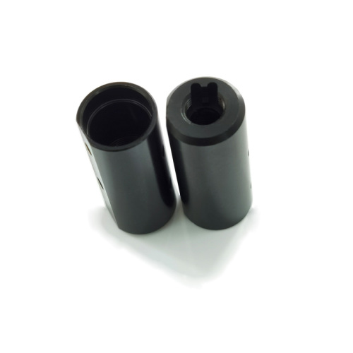 أجزاء من الألومنيوم المؤكسد باللون الأسود 6061 باستخدام الحاسب الآلي