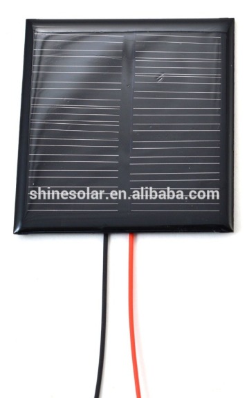 Mini Solar Panel 12.0V 45mA with wires