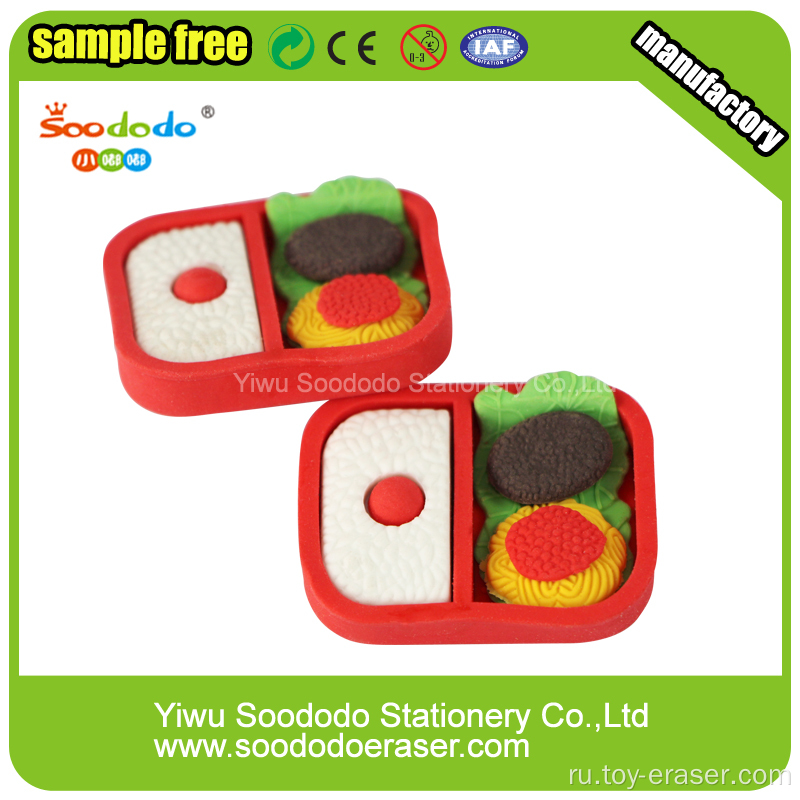 Promotion 3d eraser stationery product,School Supply Cheap Erasers