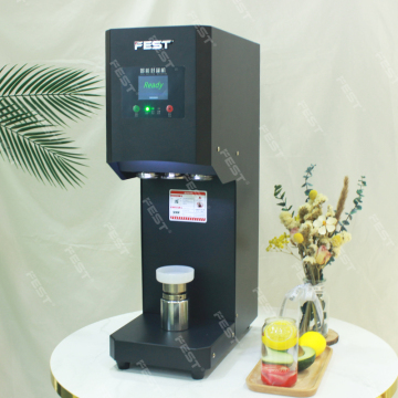 FEST Automatic Non-Rotating Can Sealer for Soda Tins and Bubble Tea Cans