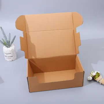 Corrugated Paper Clothing Shipping Boxes Custom Logo