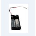2 части AAA аккумулятора с проводом с выключателем с розеткой