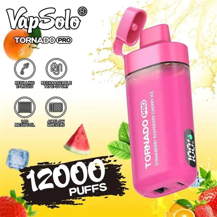 Vapsolo tornado pro 12000 pembelian curah isi ulang