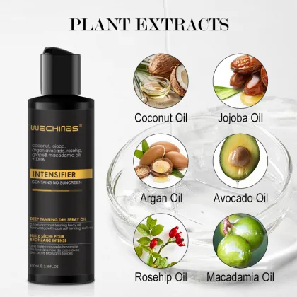 Natural Ingredients Vegan Tanning Lotion & Drops for Private Label