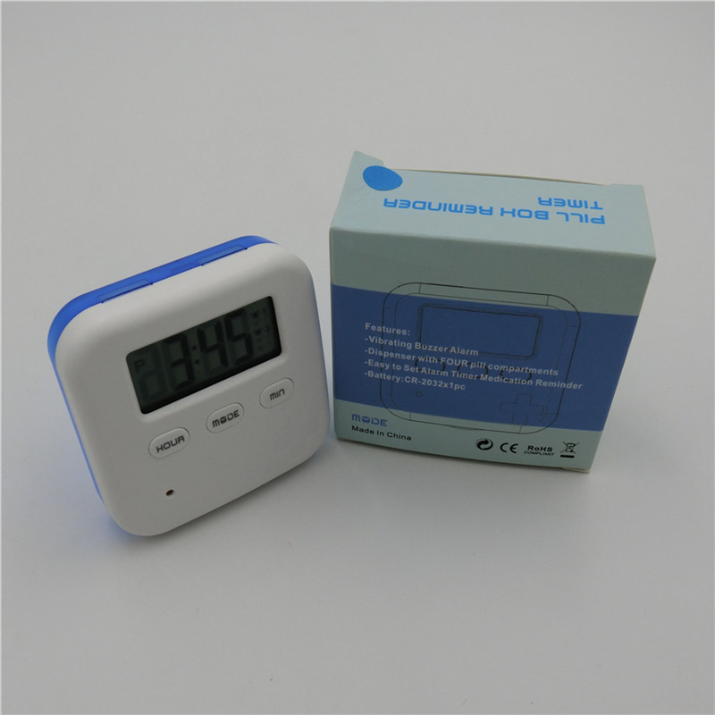 digital pill case with alarm reminder