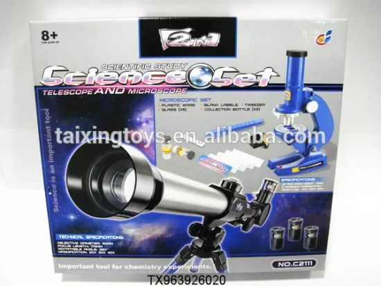 Science Microscopes AndTelescopes Kids Educational Laboratory Toys