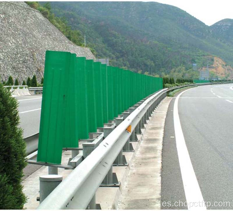 Panel anti-Glare FRP de alta calidad utilizado en carreteras