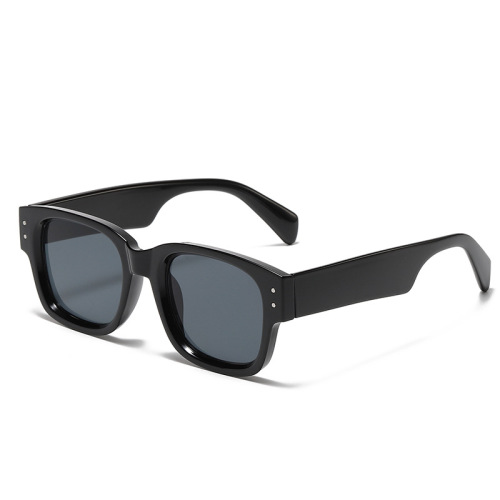 Retro Small Frame Square Sunglasses fashionable street shooting sunglasses