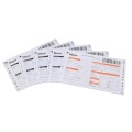 Custom Printed Carbon-less Paper Parcel Notes Airway Bill