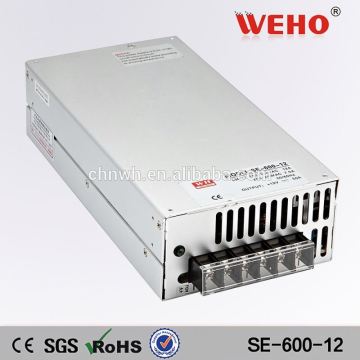 Manufacturer ac to dc 600w 12v 50a switching power supply