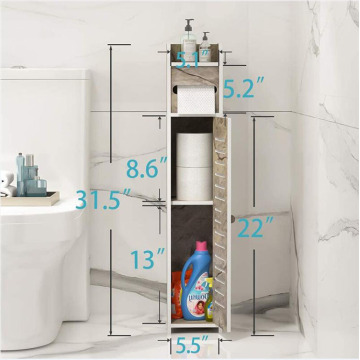 Toilet Storage Rack Modern Bathroom Cabinet