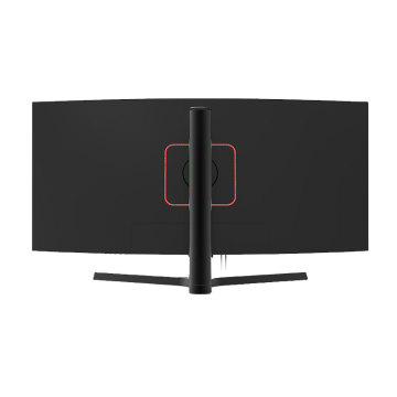 Monitoraggio LCD da 34 pollici 144Hz 165 Hz Display per computer 4K Visualizzazione della barra leggera RGB Monitor di schermo curvo