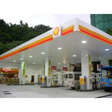 led gas station canopy light, metro station