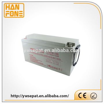 Rechargeable Battery 150AH Deep Cycle ACID Best Battery For Solar Power