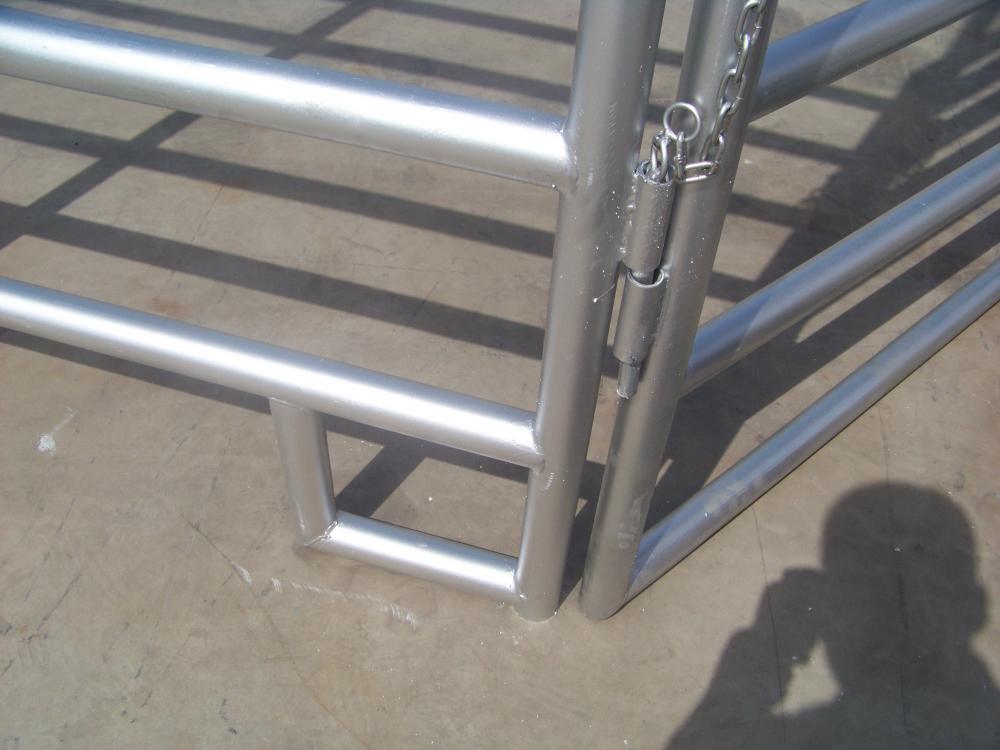 horse paddock fence horse rail galvanized panels