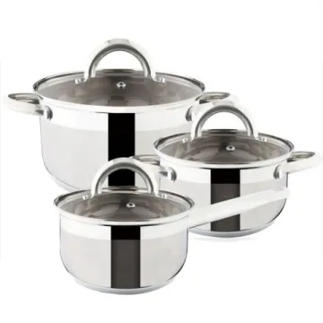 Stainless Steel Non-Stick Stone Pot Cookware Set for Kitchen