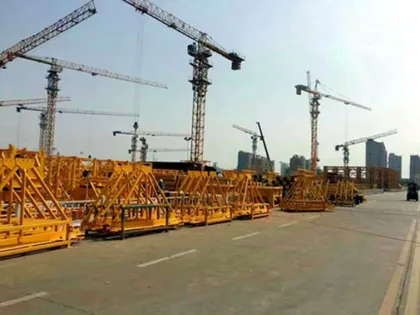 construction equipment tower crane