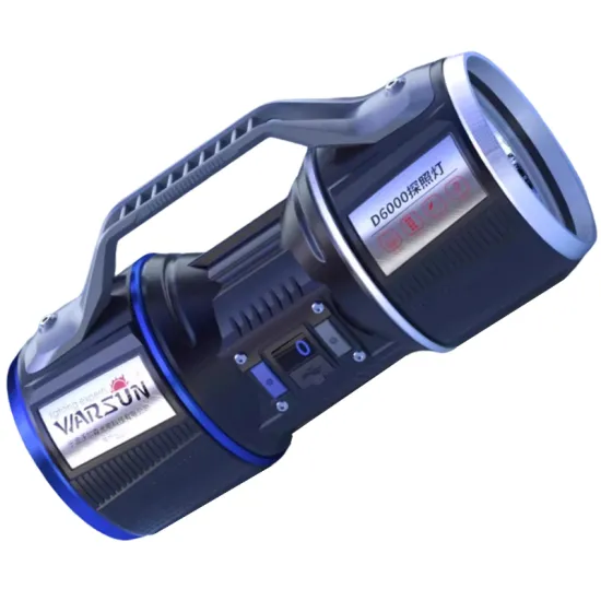 Warsun D6000: The Ultimate Lithium Battery-Powered Portable Search Light for Hunting and Boating