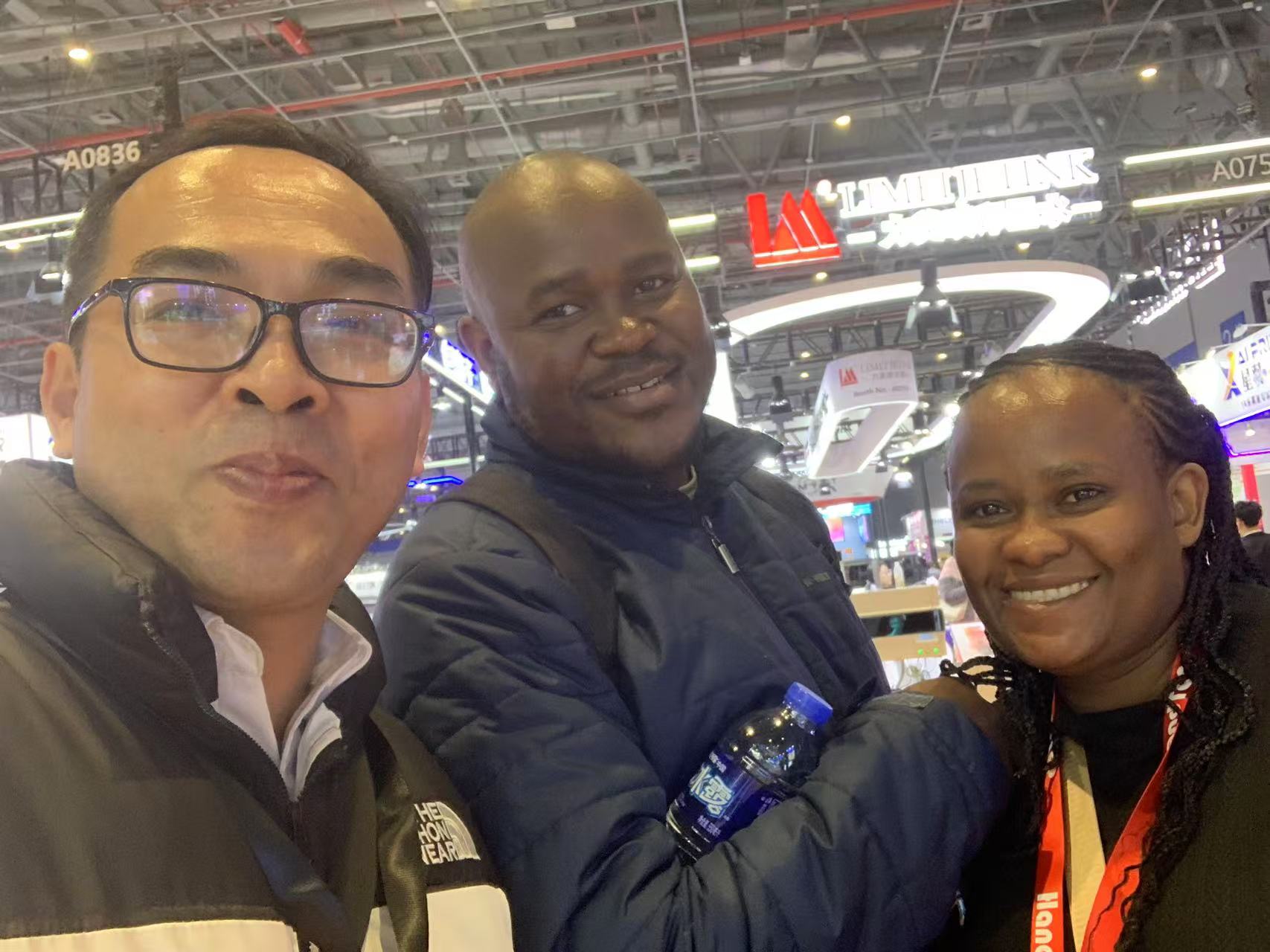 KC team and Shanghai printing fair