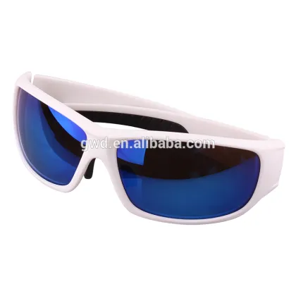 Factory Wholesale Custom Logo Mirror Polarized Sunglasses man 2016