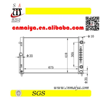 LUMINA V6' 04 VZ radiator for generator