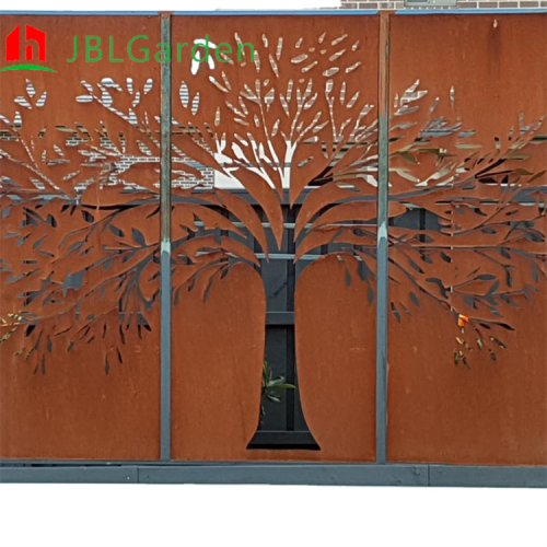 Decorative Modern Metal Privacy Screens Garden Room Dividers