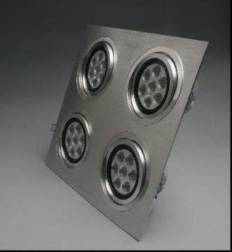 180 - 260v 84w Dia 310xh310mm Dimmable Led Downlights With Heatsink Design