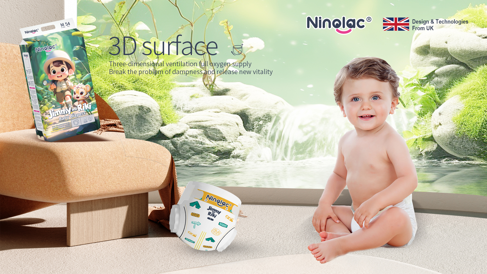 Premium Ultra Absorbent Pull-Ups Baby Diaper