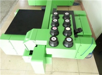 A2 Size 6090 digital Flatbed 8 color printing machine in china , t shirt uv printer