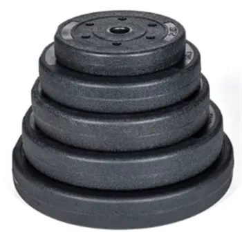 Cement barbell sheet fitness equipment