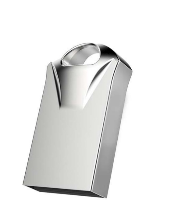 Metalen USB -stick Gold Silver USB -flitsaandrijving