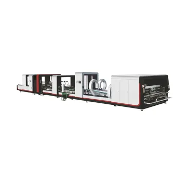 Hot Sale Automatic Corrugated Folder Gluer Stapler Machinery for Cardboard Box Stitching