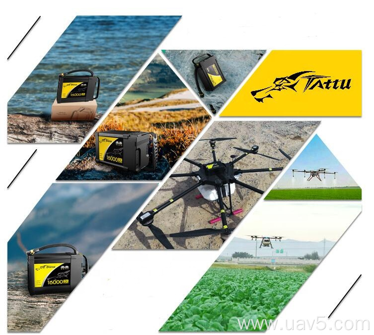 agriculture sprayer drone battery TATTU 12S 15C 16000mah