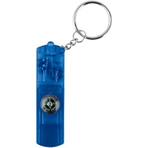 Whistle Key Light with Compass