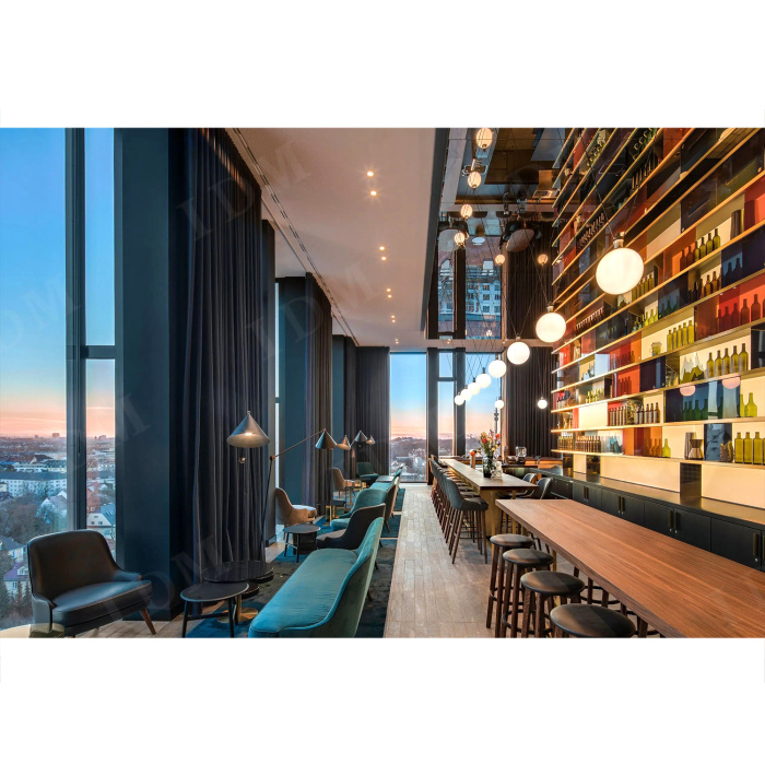 Lujosas colecciones de muebles de comedor del hotel