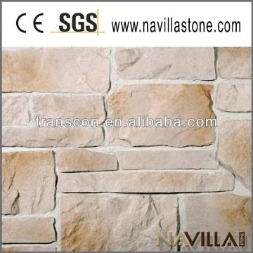 artificial decorative cobble stone slab